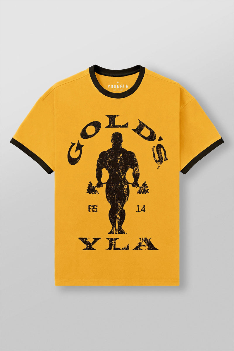 Camisetas con ribetes de Golds Gym