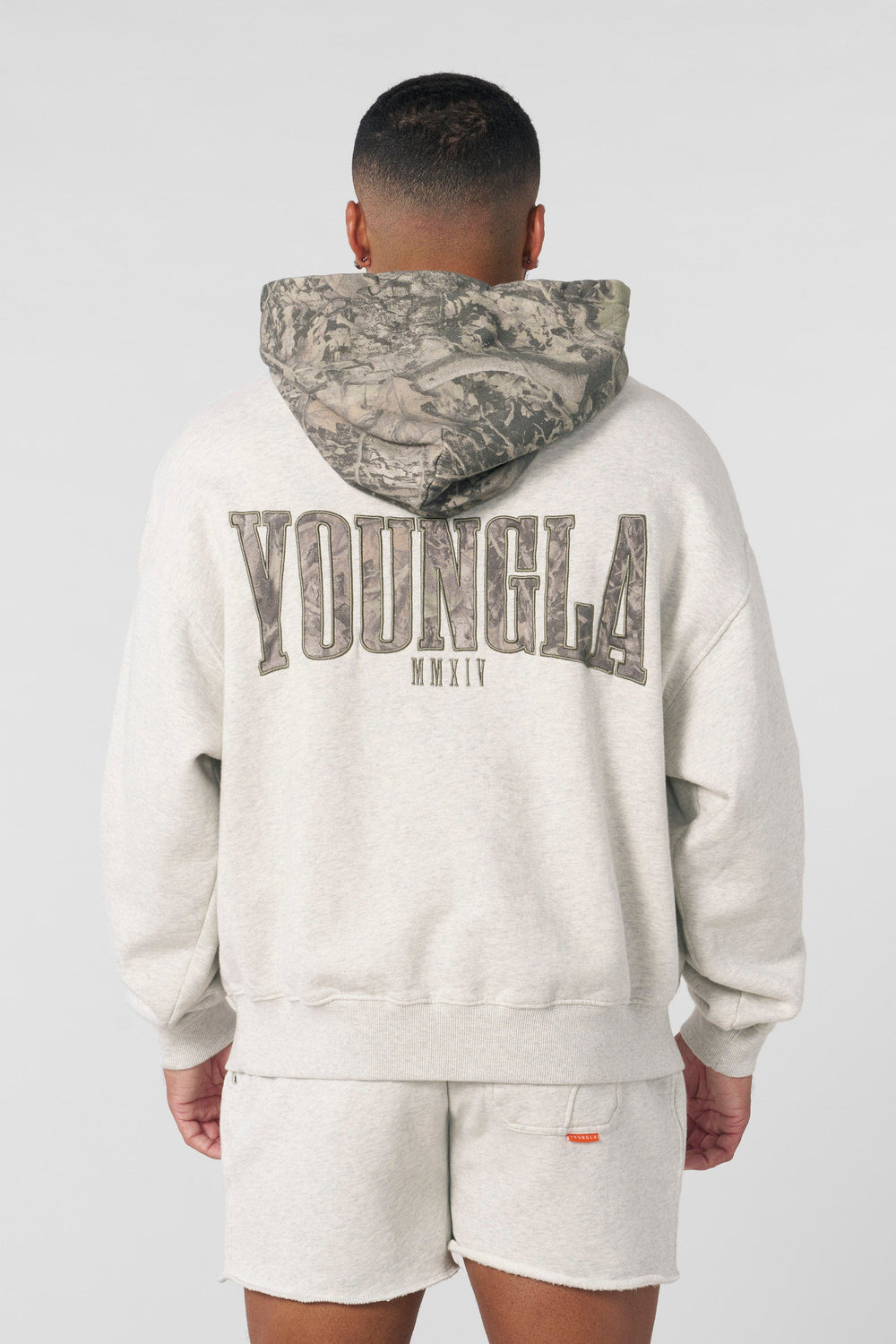 Sudadera con capucha de camuflaje de árbol