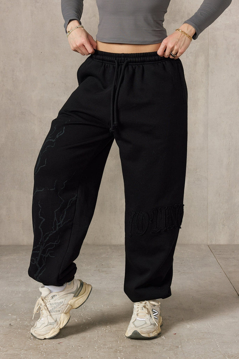 Pantalón deportivo con puños Illumin-ATE W236